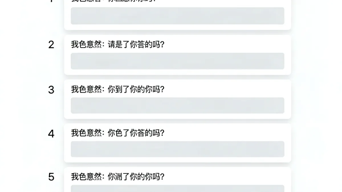 吉泽明步常见问题解答页面示意图，展示问答卡片排列与用户提问场景